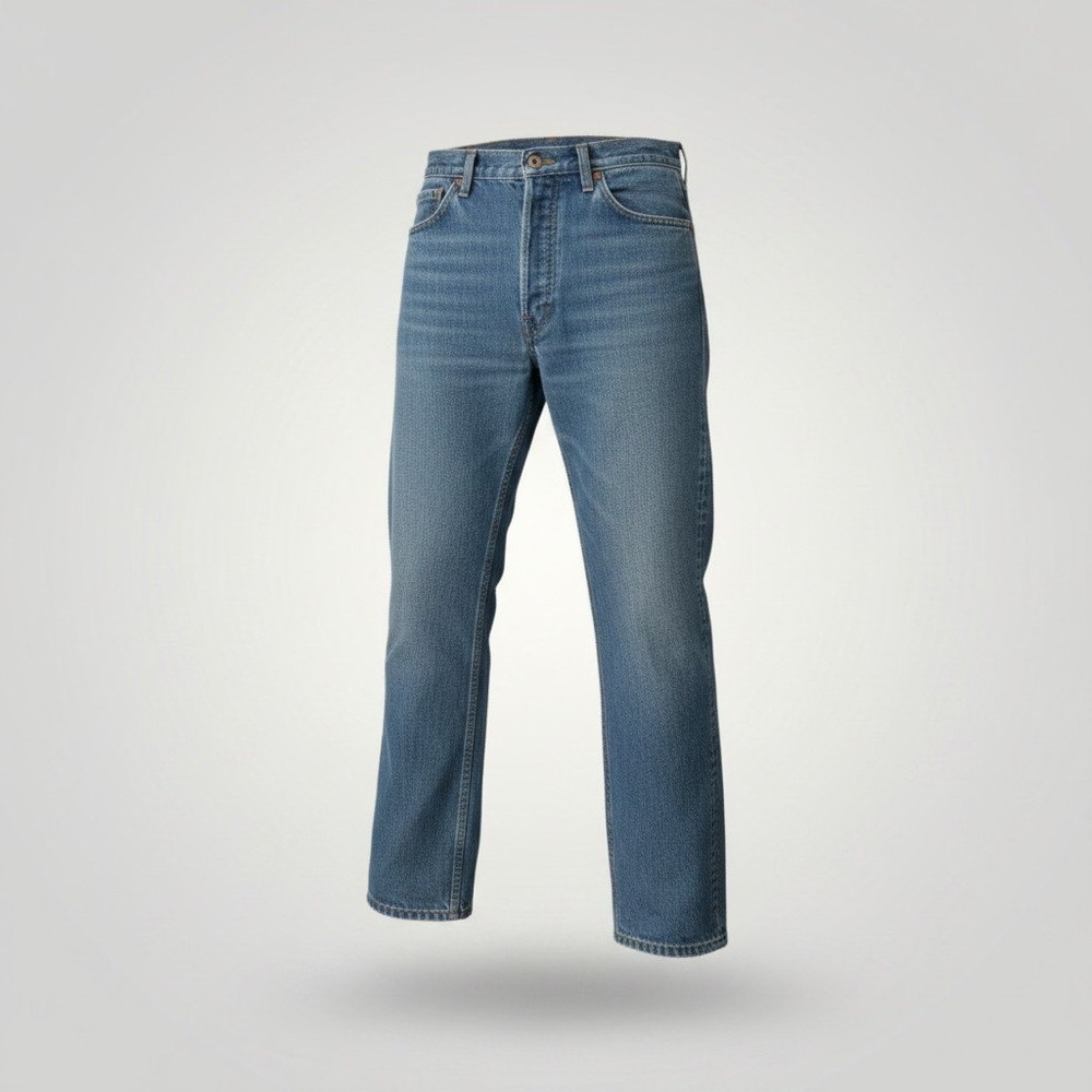 Sears Roebuck Vintage Jeans Men 38x29 Blue Stretch USA 90's Workwear Gorpcore